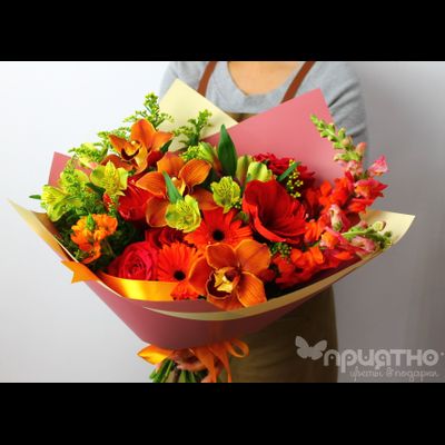 БУКЕТ ЦВЕТОВ № 393