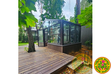 зимняя теплица 5х3 метра
