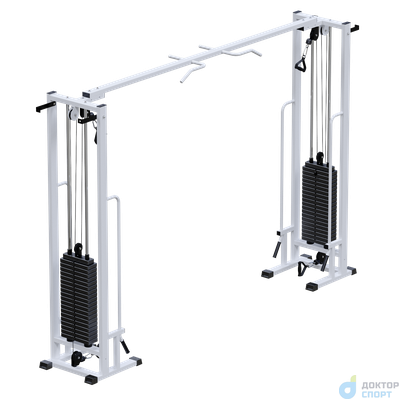 Кроссовер на базе реабилитационной рамы (стек 2х100кг)