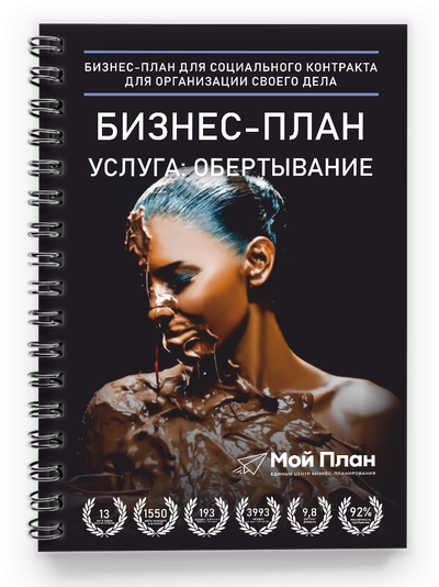 Бизнес-план для социального контракта. Ниша: Шоколадно обертывание. Форма: Самозанятость