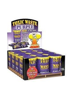 Токсик Леденцы Пурпл 42гр (фиолетовая бочка) (12)*12