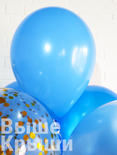 Воздушный шарик голубой пастель от колумбийского производителя Sempertex