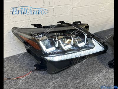 Фары Lexus LX 570 2012-2015 LED 3 линзы стиль 20г.