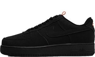 Nike Air Force 1 Low Черные Зимние С Мехом