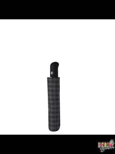 14-MCH Зонт муж. Fabretti, облегченный суперавтомат, 3 сложения, клетка