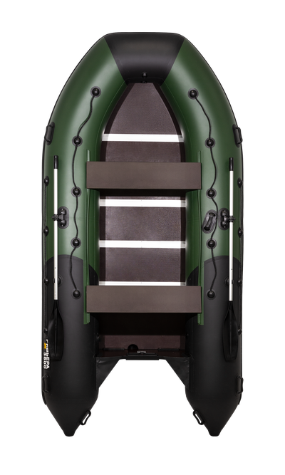 Моторная лодка Ривьера 3600 СК МАКСИМА зеленый черный