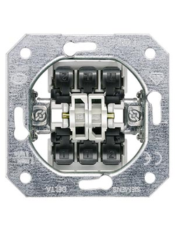 5TA2118 DELTA ВЫКЛЮЧАТЕЛЬ ЭЛЕКТРО-МЕХАНИЧ. ЧАСТЬ ДЛЯ МОНТАЖА ПОД ШТУКАТУРКУ 10А 250В 2 КЛАВИШИ ДЛЯ ВКЛ/ВЫКЛ ИЗ 2-Х МЕСТ