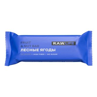 Батончик "Лесные ягоды", 47г (R.A.W. Life)