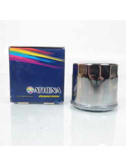 Фильтр масляный (хромированный) Athena FFP009C для Cagiva, Arctic Cat: 2670-440, 3007-171, 0436-001, 0436-146, 0812-005, 0812-029, 0812-034, 3436-021; Suzuki: 16510-03G00, 16510-03G00-X07, 16510-06B00, 16510-06B01, 16510-07J00, 16510-34E00