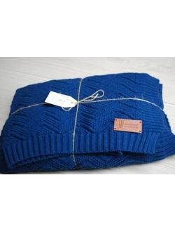 Плед вязаный "Зиг Заги"