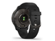 Garmin Venu 2 Plus Slate Stainless Steel Bezel with Black Case and Silicone Band (010-02496-01 / 010-02496-11 / 010-02496-51)