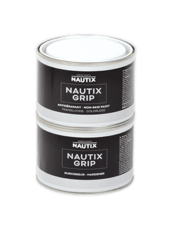 Нескользящая двухкомпонентная краска Nautix Grip Бесцветная 0.5л.