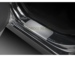 Накладки на пороги для Hyundai Solaris 2011-2016