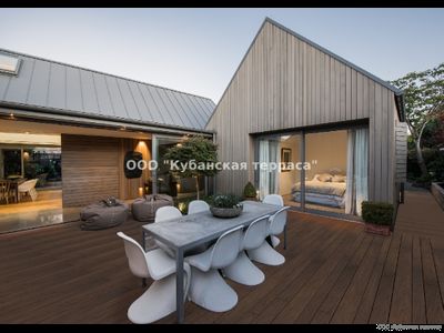 Террасная доска Bruggan Multicolor полнотелая Wenge