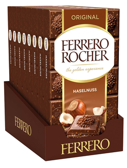 Шоколад FERRERO ROCHER  Milk молочный 90гр (16)