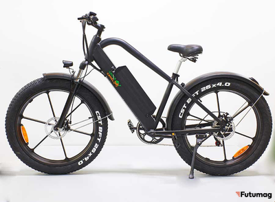 Электровелосипед GreenCamel Хищник (R26FAT 500W 48V 10Ah) Алюм, 6скор черный