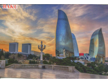 Baku. Комплекс "Огненные башни"