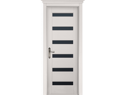 Дверь Палермо структур. БЕЛАЯ ЭМАЛЬ