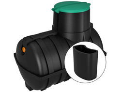 Септик Rostok Коттеджный с насосным отсеком