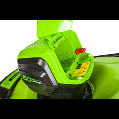 Аккумуляторная газонокосилка Greenworks GD60LM46HPK4 set