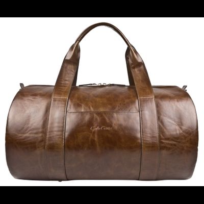 Кожаная дорожная сумка Faenza Premium brown (арт. 
4033-02)