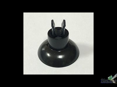 Присоска черная с клипсой для компрессорных и CO2 шлангов