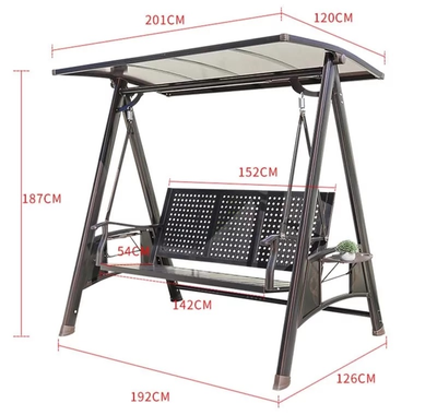 Cадовые качели Magnate из алюминия