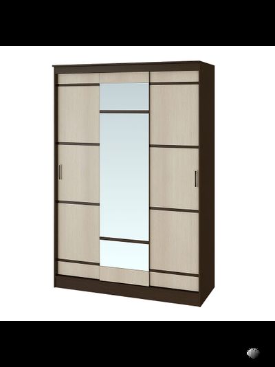 Сакура 1,5 м шкаф-купе Венге/Лоредо