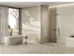 CITYSTONE, керамогранит, 60x120 см, Травертин Клауд Матовый Ректификат (9мм), K951848R