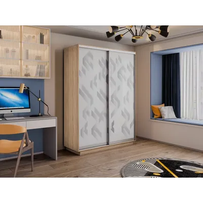 Шкаф-купе Дуо-Фото (Ленты) 1200*450*2200