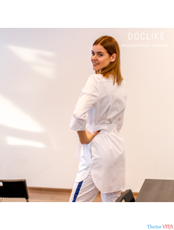 БЛУЗА DOCLIKE DL492 белая