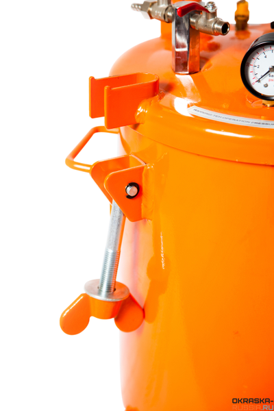 ASPRO-20L-R красконагнетательный бак с ручной мешалкой