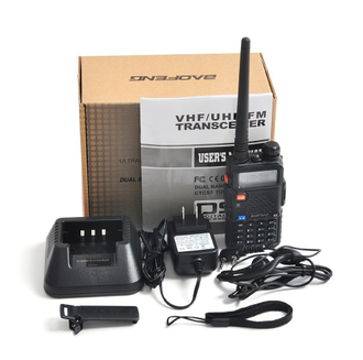 Baofeng UV-5R Черная рация (UHF/VHF) 7 км