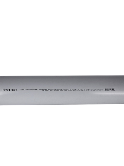 Труба канализационная STOUT 110х500 бесшумная (Арт. SKB-0002-011050)