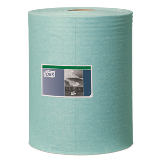 190494 Tork Premium Безворсовый нетканый материал в большом рулоне W1 / W2 / W3 голубой