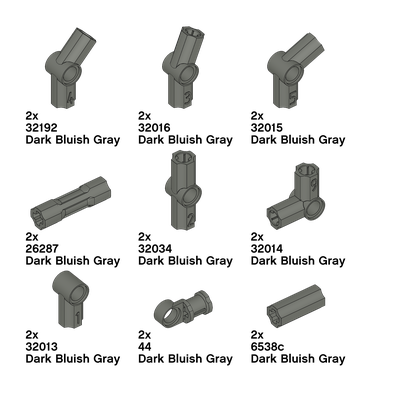 !АНАЛОГ! Special Elements for Structures Set /  Angle connectors DBG, DBG (SPEC13)