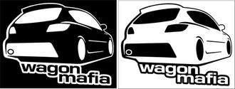 Наклейка Wagon mafia 2
