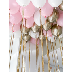 Шары под потолок с дождиком (30шт)