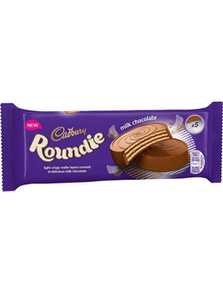 Cadbury Roundies Milk Chocolate Wafer 150 г
