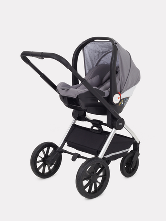 Коляска 3в1 MOWbaby Tilda MB065 Grey