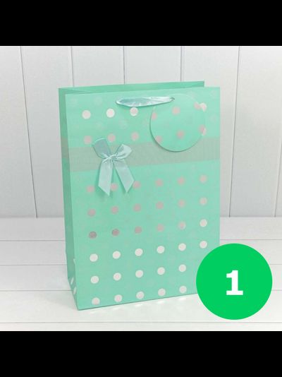 Пакет подарочный "Леди" (микс), 32*45*15см