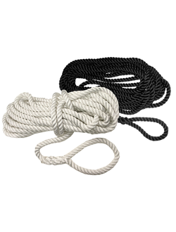 Трос с огоном, белый, 16 мм х 16 м