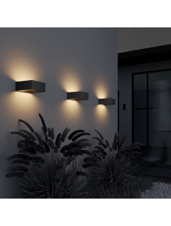 Настенный светильник (бра) Cont, O464WL-L18GF3K