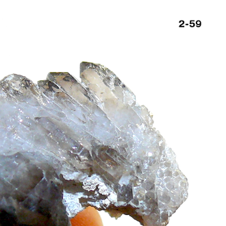 Раухтопаз натуральный (микро-друза) Казахстан №2-59: 19,6г - 38*33*23мм