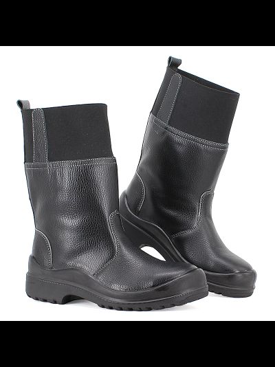 Сапоги рабочие летние "Нитро МАКС" с КП КЩС для литейщика, цвет черный