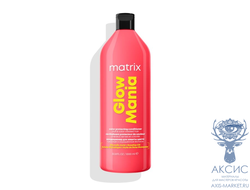 Matrix Glow Mania Кондиционер для тусклых, окрашенных волос защита цвета 1л