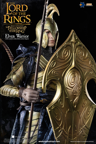 Эльфийский воин ("Властелин Колец") - Коллекционная ФИГУРКА 1/6 scale THE LORD OF THE RINGS SERIES  ELVEN WARRIOR (LOTR027W) - Asmus Toys