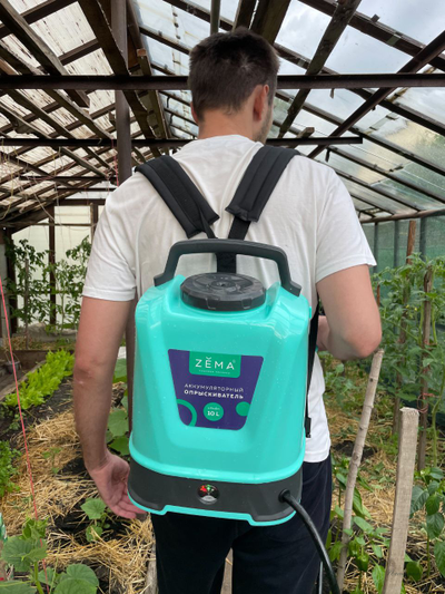 Опрыскиватель аккумуляторный ZEMA 10 литров