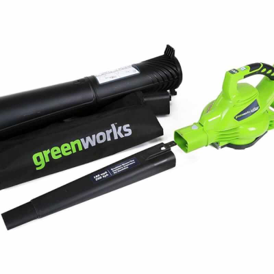 Садовый пылесос Greenworks GD40BV
