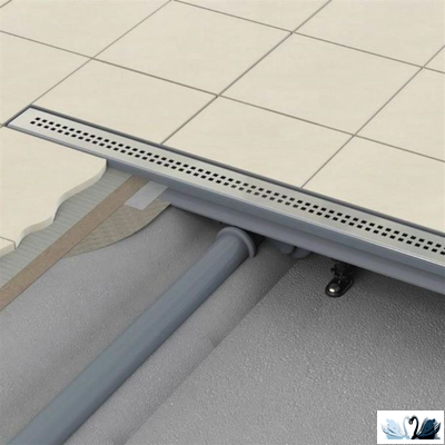 Лоток для душа Alcadrain APZ9-850 Simple желоб в комплекте с решеткой